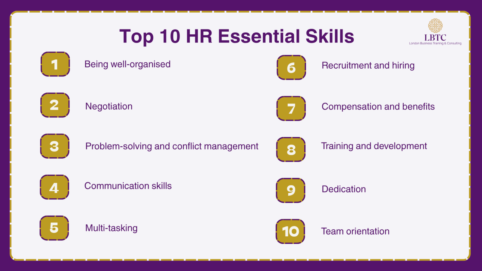 Top 10 Essential Skills Every HR Professional Needs