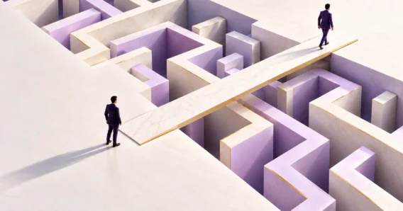 Management consultants analysing business challenges and developing practical solutions