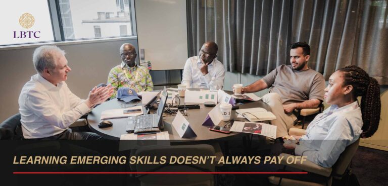 Learning Emerging Skills Doesn’t Always Pay Off.