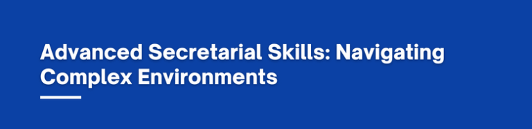 Eight secretarial skills to master for career success:( Infographic)