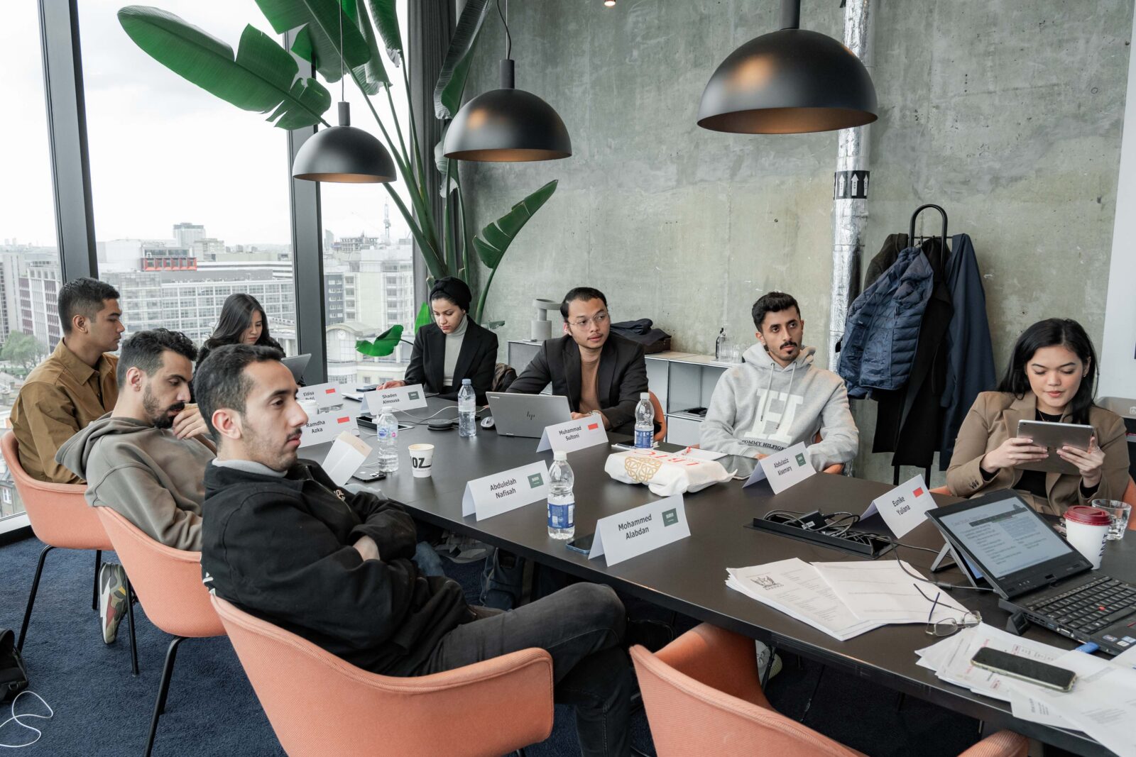 Corporate delegates attending an in-person professional training session at LBTC in London